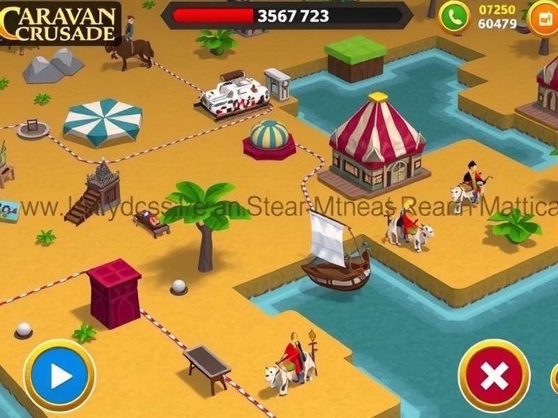 Caravan Crusade Game Screenshot